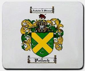 Polloch coat of arms mouse pad