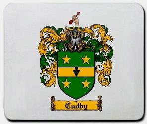 Cudby coat of arms mouse pad