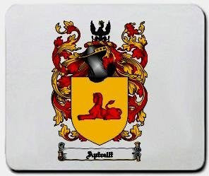 Apicelli coat of arms mouse pad