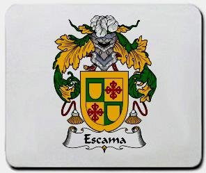 Escama coat of arms mouse pad