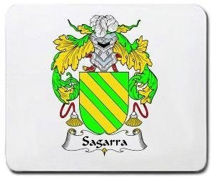 Sagarra coat of arms mouse pad