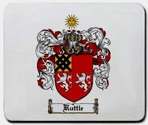 Ruttle coat of arms mouse pad