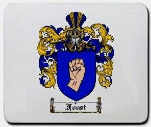 Foust coat of arms mouse pad