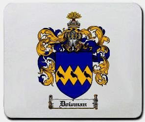 Dowman coat of arms mouse pad