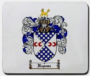 Raposa coat of arms mouse pad