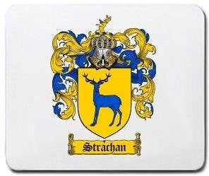 Strachan coat of arms mouse pad