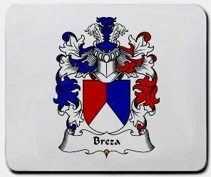 Breza coat of arms mouse pad