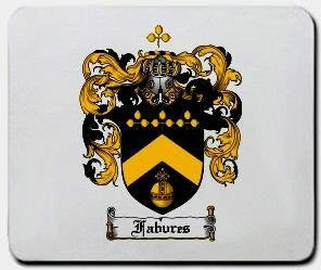 Fabvres coat of arms mouse pad