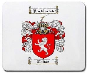 Uallas coat of arms mouse pad