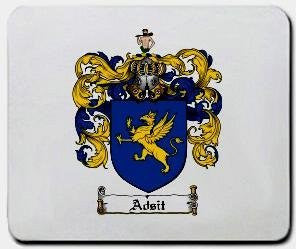 Adsit coat of arms mouse pad