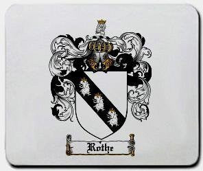 Rothe coat of arms mouse pad