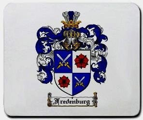 Fredenburg coat of arms mouse pad
