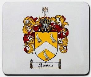 Feenan coat of arms mouse pad