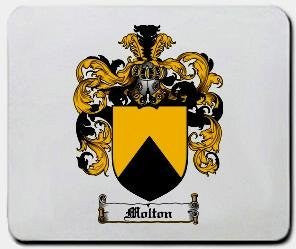 Molton coat of arms mouse pad