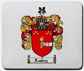 Luskey coat of arms mouse pad