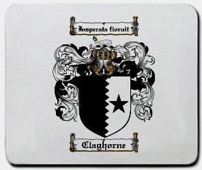 Claghorne coat of arms mouse pad
