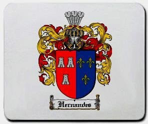 Hernandes coat of arms mouse pad
