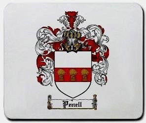 Penell coat of arms mouse pad