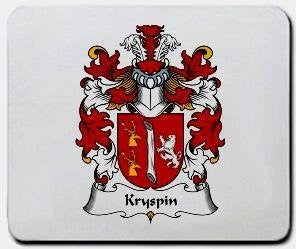 Kryspin coat of arms mouse pad