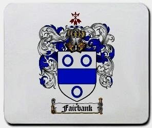 Fairbank coat of arms mouse pad