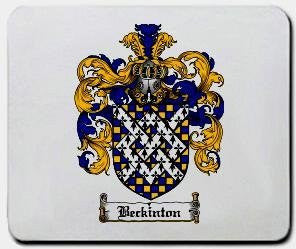 Beckinton coat of arms mouse pad