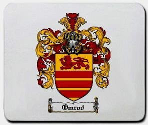 Omrod coat of arms mouse pad