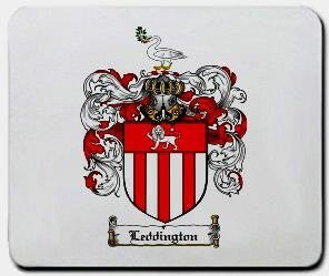 Leddington coat of arms mouse pad