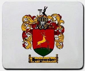 Hergenreder coat of arms mouse pad