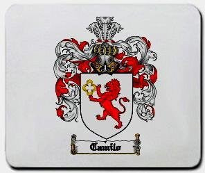 Camilo coat of arms mouse pad
