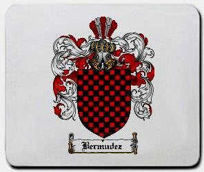 Bermudez coat of arms mouse pad
