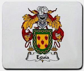 Eguia coat of arms mouse pad
