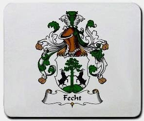 Fecht coat of arms mouse pad