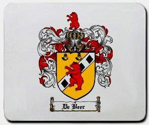 De-beer coat of arms mouse pad
