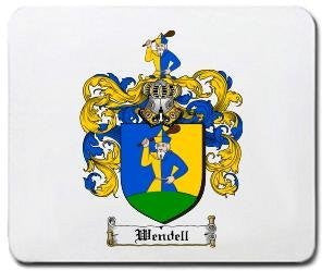 Wendell coat of arms mouse pad