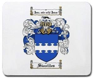 Swailles coat of arms mouse pad