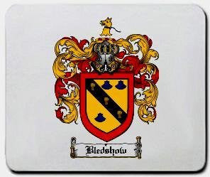 Bledshow coat of arms mouse pad