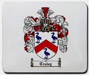 Craley coat of arms mouse pad