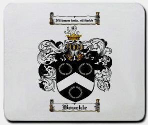Bouckle coat of arms mouse pad
