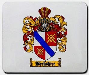 Berkshire coat of arms mouse pad