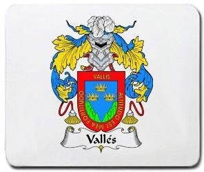 Valles coat of arms mouse pad