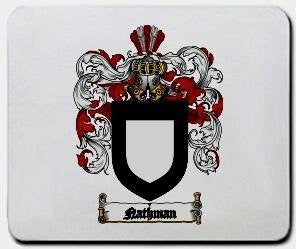 Nathman coat of arms mouse pad