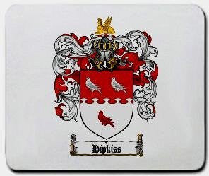Hipkiss coat of arms mouse pad