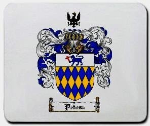 Petosa coat of arms mouse pad