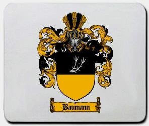 Baumann coat of arms mouse pad