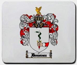 Donovan coat of arms mouse pad