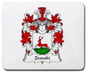 Zdanski coat of arms mouse pad