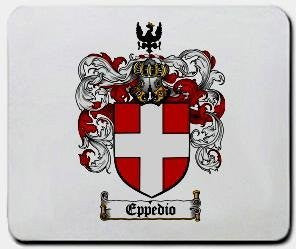 Eppedio coat of arms mouse pad