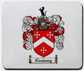 Crummy coat of arms mouse pad