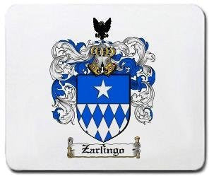 Zarlingo coat of arms mouse pad