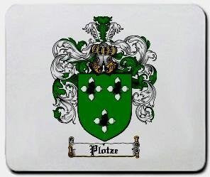 Plotze coat of arms mouse pad